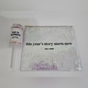 Daily Grind New Year Pencil Case & Confetti Popper